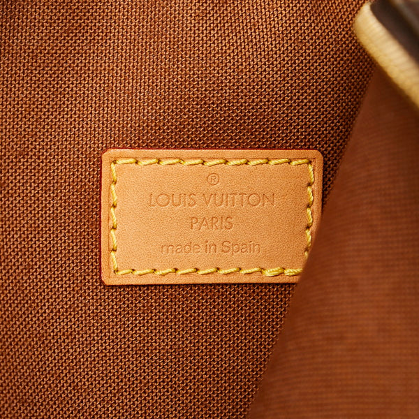 ルイ ヴィトン モノグラム ポシェットガンジュ ボディバッグ ウエストバッグ M51870 ブラウン PVC レザー メンズ LOUIS VUITTON 【中古】