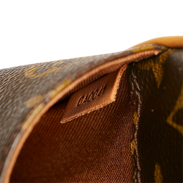 ルイ ヴィトン モノグラム ポシェットガンジュ ボディバッグ ウエストバッグ M51870 ブラウン PVC レザー メンズ LOUIS VUITTON 【中古】