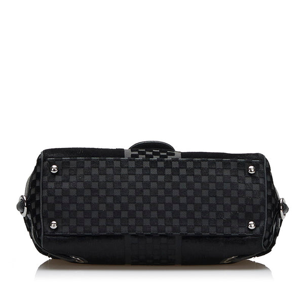 シャネル ココマーク チェーンショルダーバッグ  ブラック スウェード レザー レディース CHANEL 【中古】