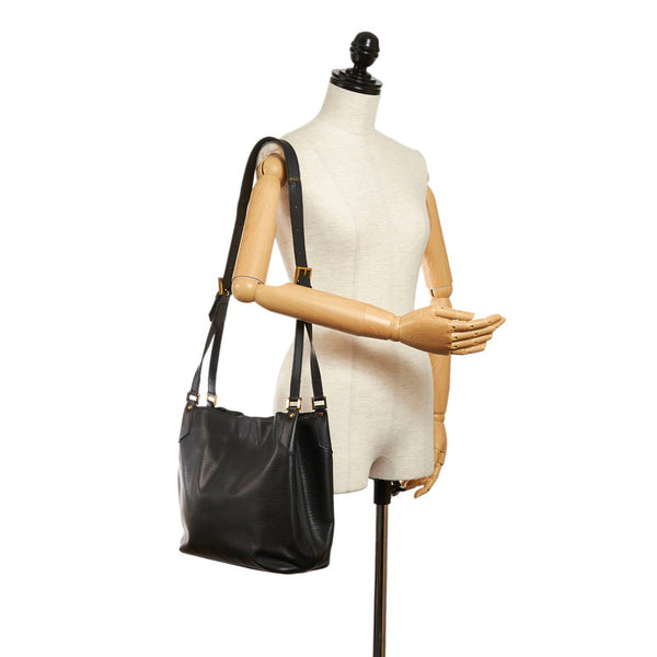ルイ ヴィトン エピ マンダラMM ショルダーバッグ M58892 ノワール レザー レディース LOUIS VUITTON 【中古】