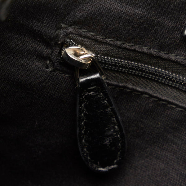 バレンシアガ ネイビー カバXS ハンドバッグ ショルダーバッグ 2WAY 542018 ブラック レザー レディース BALENCIAGA 【中古】