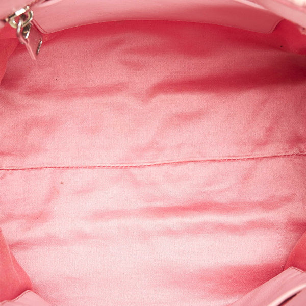 ミュウミュウ マテラッセ RN0958 スモーキーピンク レザー ハンドバッグ ショルダーバッグ 2WAY レディース MIUMIU 【中古】