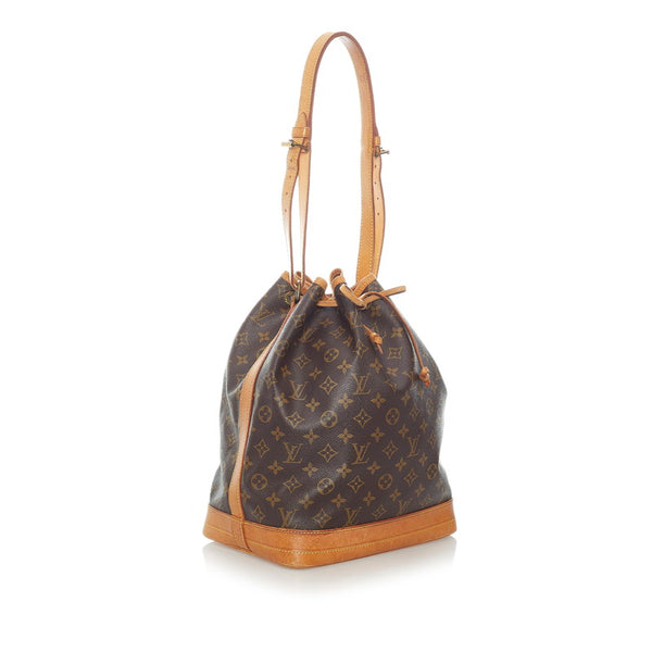 ルイ ヴィトン モノグラム ノエ ショルダーバッグ M42224 ブラウン PVC レザー レディース LOUIS VUITTON 【中古】
