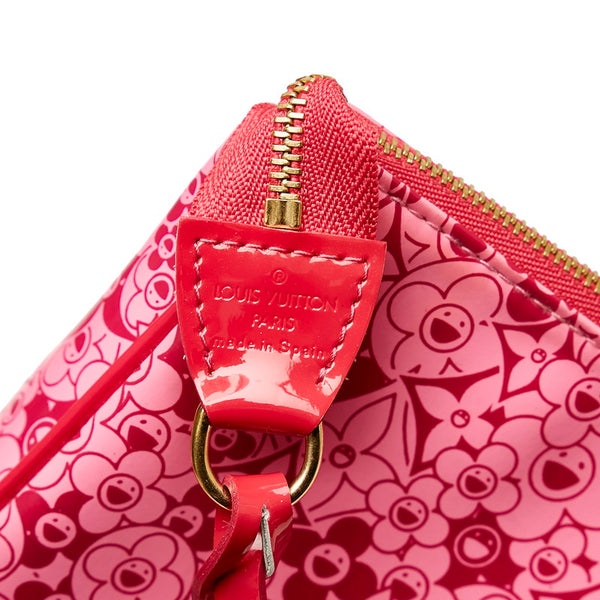 ルイ ヴィトン ポシェット コスミック ブラッサム 村上隆 アクセサリーポーチ M93166 ピンク PVC レディース LOUIS VUITTON 【中古】