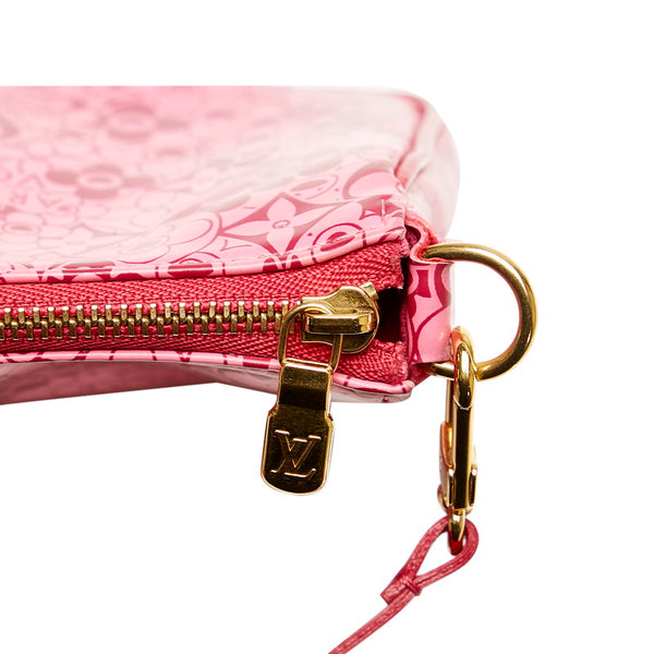 ルイ ヴィトン ポシェット コスミック ブラッサム 村上隆 アクセサリーポーチ M93166 ピンク PVC レディース LOUIS VUITTON 【中古】