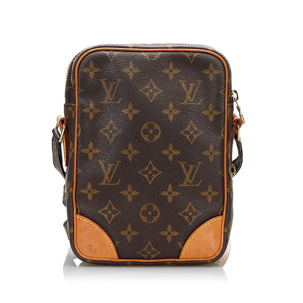 ルイ ヴィトン モノグラム アマゾン 斜め掛け ショルダーバッグ M45236 ブラウン PVC レザー レディース LOUIS VUITTON 【中古】