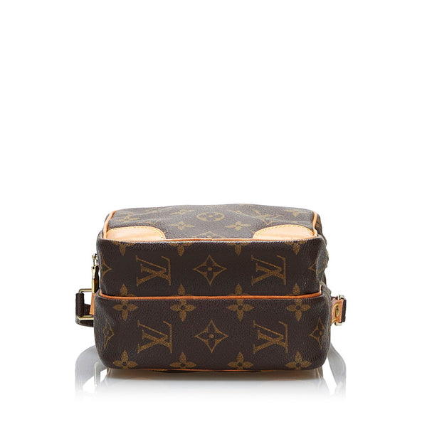 ルイ ヴィトン モノグラム アマゾン 斜め掛け ショルダーバッグ M45236 ブラウン PVC レザー レディース LOUIS VUITTON 【中古】