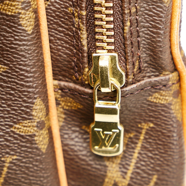 ルイ ヴィトン モノグラム アマゾン 斜め掛け ショルダーバッグ M45236 ブラウン PVC レザー レディース LOUIS VUITTON 【中古】