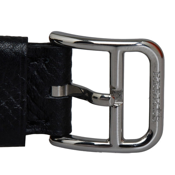 エルメス Hウォッチ 腕時計 HH1.210 クオーツ アイボリー文字盤 ステンレススチール レザー レディース HERMES 【中古】