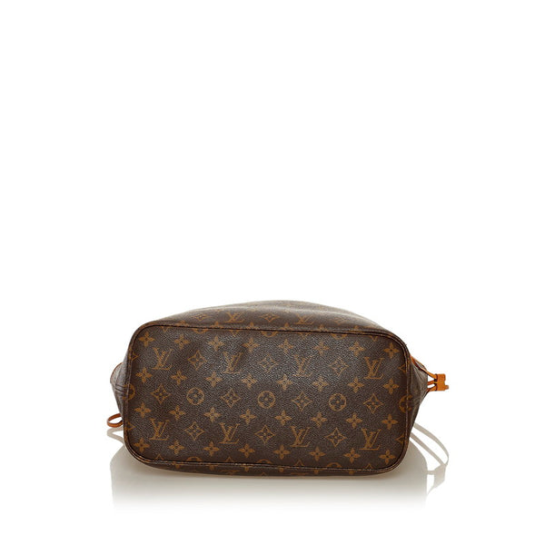 ルイ ヴィトン モノグラム ネヴァーフルMM ショルダーバッグ トートバッグ M41178 ブラウン PVC レザー レディース LOUIS VUITTON 【中古】