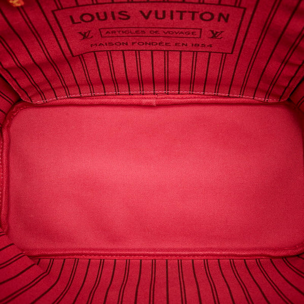 ルイ ヴィトン モノグラム ネヴァーフルMM ショルダーバッグ トートバッグ M41178 ブラウン PVC レザー レディース LOUIS VUITTON 【中古】