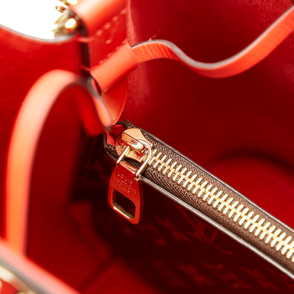 ルイ ヴィトン モノグラム ネオノエ ショルダーバッグ M44021 コクリコ ブラウン レッド PVC レザー レディース LOUIS VUITTON 【中古】
