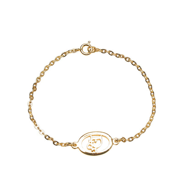 ディオール ゴールド メッキ ブレスレット レディース Dior 【中古】