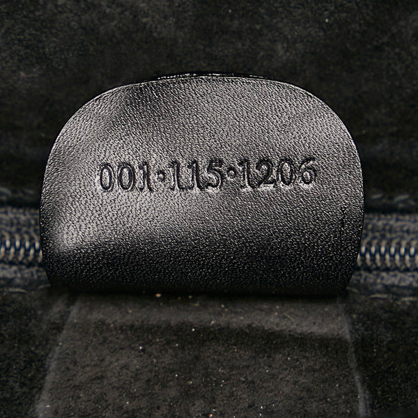 グッチ ショルダーバッグ 001 115 1206 ブラック スウェード レザー レディース GUCCI 【中古】
