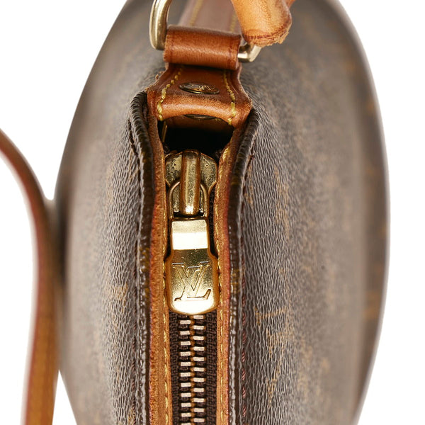 ルイ ヴィトン モノグラム ドルーオ 斜め掛け ショルダーバッグ M51290 ブラウン PVC レザー レディース LOUIS VUITTON 【中古】