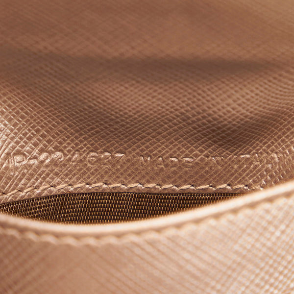 サルヴァトーレフェラガモ ガンチーニ キーケース IR-224627 ゴールドベージュ レザー レディース Salvatore Ferragamo 【中古】