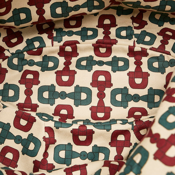 グッチ グッチシマ アビー ハンドバッグ ショルダーバッグ  211982 ホワイト アイボリー レザー レディース GUCCI 【中古】