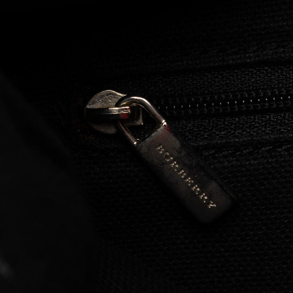 バーバリー ノバチェック シャドーホース ワンショルダー レッド マルチカラー レザー PVC レディース BURBERRY 【中古】