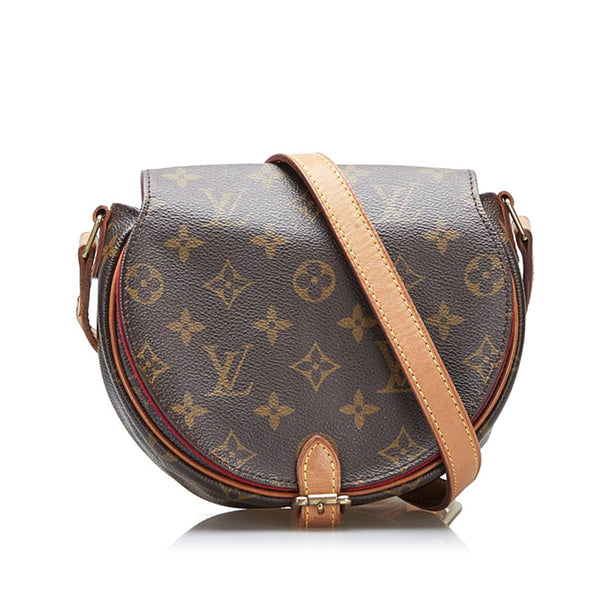ルイ ヴィトン モノグラム タンブラン 斜め掛け ショルダーバック M51179 ブラウン PVC レザー レディース LOUIS VUITTON 【中古】