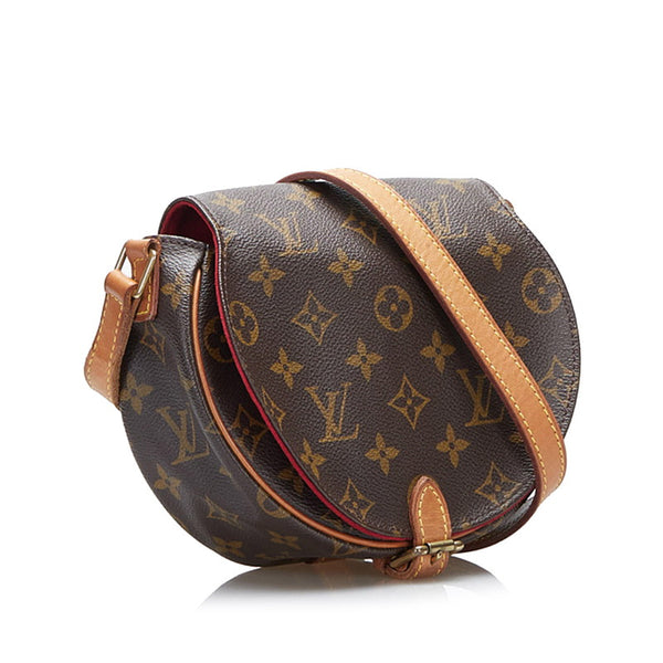 ルイ ヴィトン モノグラム タンブラン 斜め掛け ショルダーバック M51179 ブラウン PVC レザー レディース LOUIS VUITTON 【中古】