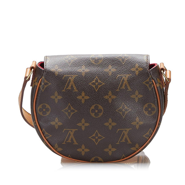 ルイ ヴィトン モノグラム タンブラン 斜め掛け ショルダーバック M51179 ブラウン PVC レザー レディース LOUIS VUITTON 【中古】