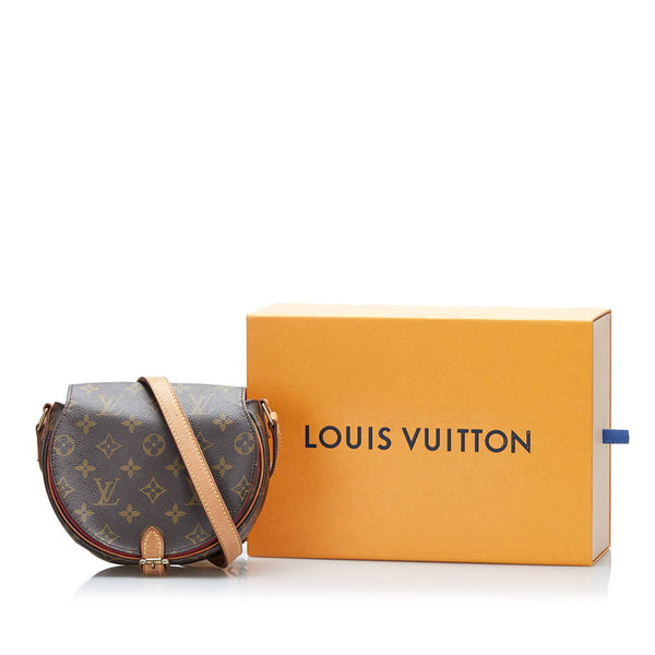 ルイ ヴィトン モノグラム タンブラン 斜め掛け ショルダーバック M51179 ブラウン PVC レザー レディース LOUIS VUITTON 【中古】