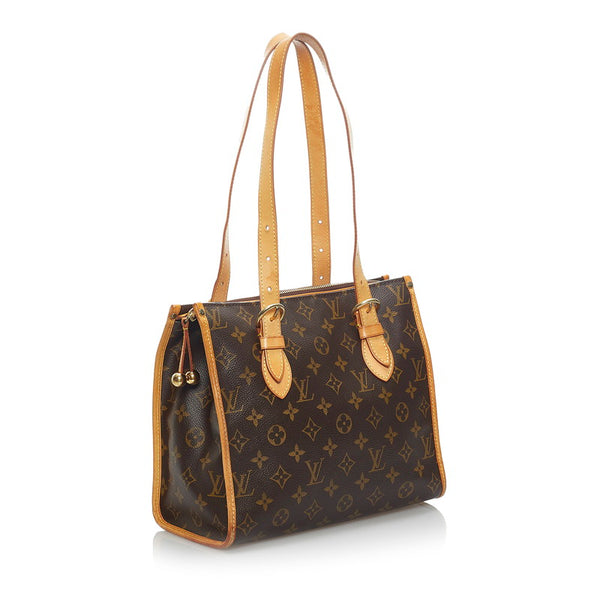 ルイ ヴィトン モノグラム ポパンクール オ ハンドバッグ M40007 ブラウン PVC レザー レディース LOUIS VUITTON 【中古】