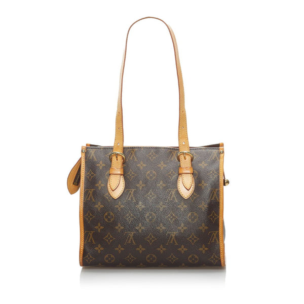 ルイ ヴィトン モノグラム ポパンクール オ ハンドバッグ M40007 ブラウン PVC レザー レディース LOUIS VUITTON 【中古】