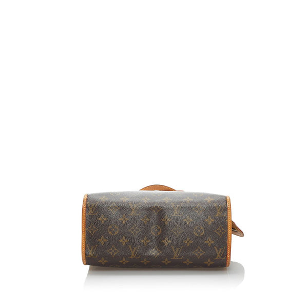 ルイ ヴィトン モノグラム ポパンクール オ ハンドバッグ M40007 ブラウン PVC レザー レディース LOUIS VUITTON 【中古】