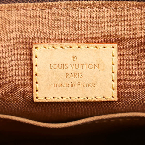 ルイ ヴィトン モノグラム ポパンクール オ ハンドバッグ M40007 ブラウン PVC レザー レディース LOUIS VUITTON 【中古】