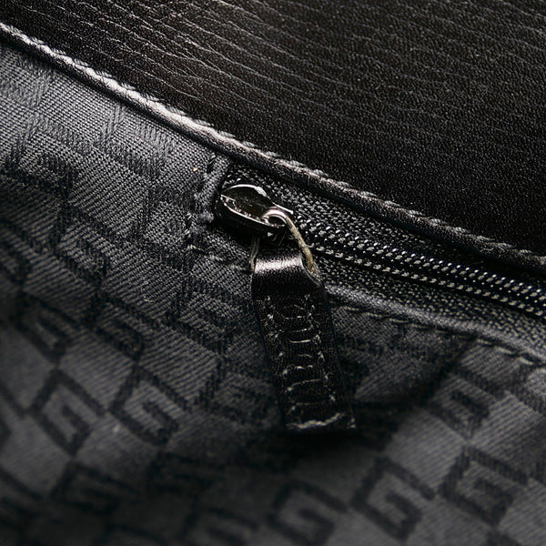 グッチ ハンドバッグ トートバッグ 73983 ブラック レザー レディース GUCCI 【中古】