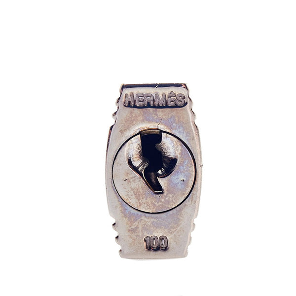 エルメス カデナ シルバー メタル レディース HERMES 【中古】
