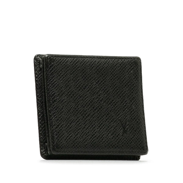 ルイ ヴィトン タイガ ポルトモネ ボワット コインケース M30382 アルドワーズ ブラック レザー レディース LOUIS VUITTON 【中古】