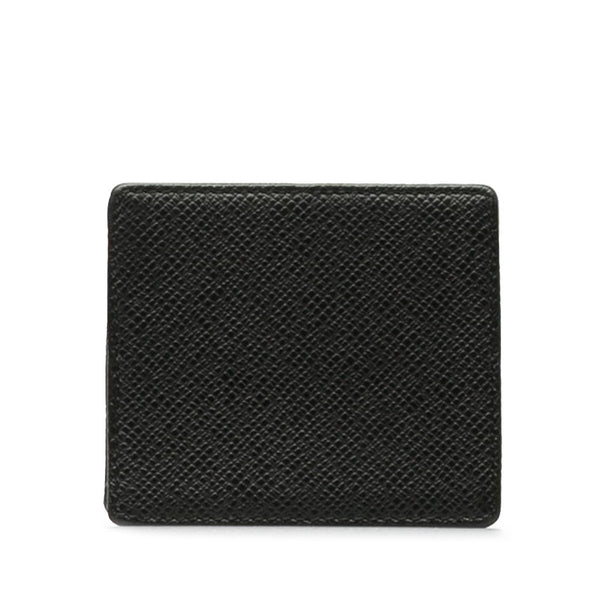 ルイ ヴィトン タイガ ポルトモネ ボワット コインケース M30382 アルドワーズ ブラック レザー レディース LOUIS VUITTON 【中古】