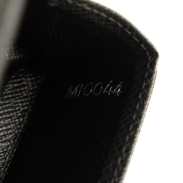 ルイ ヴィトン タイガ ポルトモネ ボワット コインケース M30382 アルドワーズ ブラック レザー レディース LOUIS VUITTON 【中古】