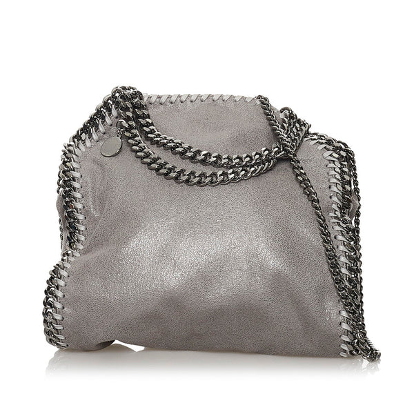 ステラマッカートニー ファラベラ グレー ポリエステル ハンドバッグ ショルダーバッグ 2way レディース Stella McCartney 【中古】