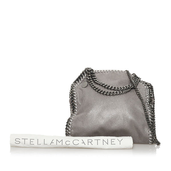 ステラマッカートニー ファラベラ グレー ポリエステル ハンドバッグ ショルダーバッグ 2way レディース Stella McCartney 【中古】