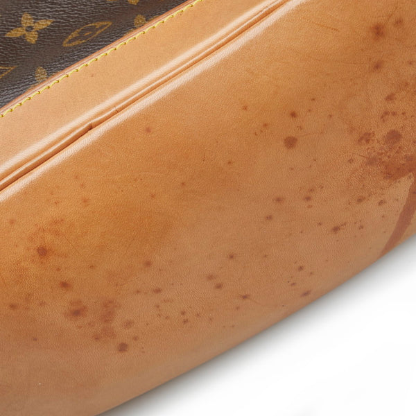 ルイ ヴィトン モノグラム モンスリMM リュック バックパック M51136 ブラウン PVC レザー レディース LOUIS VUITTON 【中古】