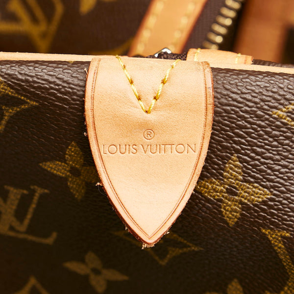 ルイ ヴィトン モノグラム サックスプール45 ボストンバッグ M41624 ブラウン PVC レザー レディース LOUIS VUITTON 【中古】
