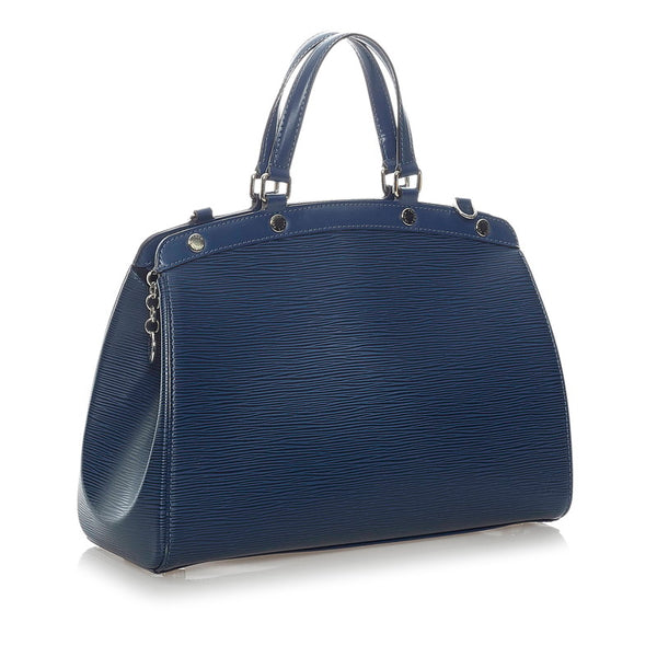 ルイ ヴィトン エピ ブレアMM ハンドバッグ ショルダーバッグ 2WAY M40821 アンディゴブルー レザー レディース LOUIS VUITTON 【中古】