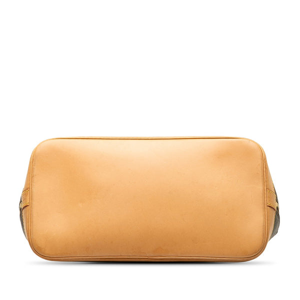 ルイ ヴィトン モノグラム アルマ ハンドバッグ M53151 ブラウン PVC レザー レディース LOUIS VUITTON 【中古】