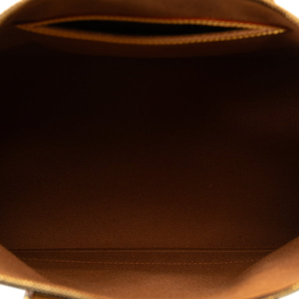 ルイ ヴィトン モノグラム アルマ ハンドバッグ M53151 ブラウン PVC レザー レディース LOUIS VUITTON 【中古】