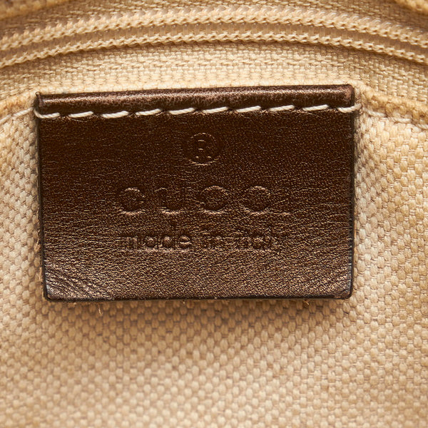 グッチ グッチシマGG スーキー ハンドバッグ ショルダーバッグ 2WAY  247902 ブロンズ ブラウン レザー レディース GUCCI 【中古】