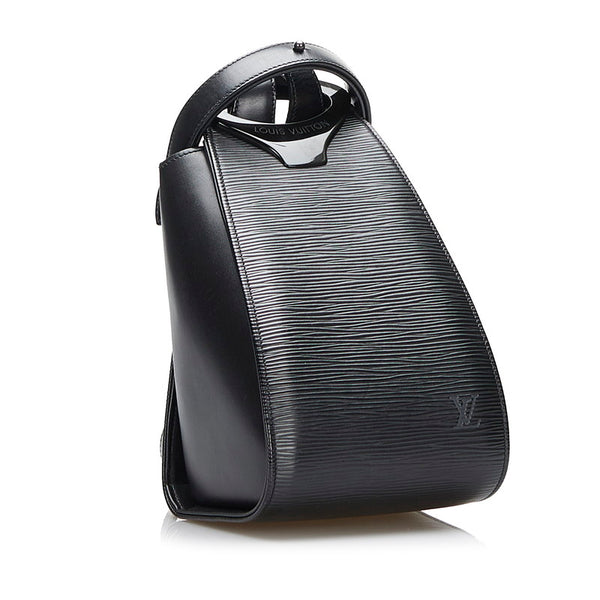 ルイ ヴィトン エピ ミニュイ 斜め掛け ショルダーバック M52392 ノワール ブラック レザー レディース LOUIS VUITTON 【中古】