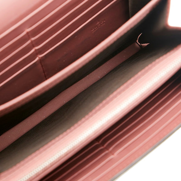 グッチ GGブルームス ディオニュソス 斜め掛け チェーン ショルダーバッグ ウォレット 401231 ベージュ PVC レザー レディース GUCCI 【中古】