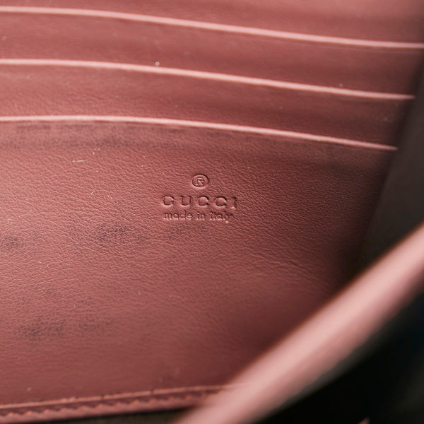 グッチ GGブルームス ディオニュソス 斜め掛け チェーン ショルダーバッグ ウォレット 401231 ベージュ PVC レザー レディース GUCCI 【中古】