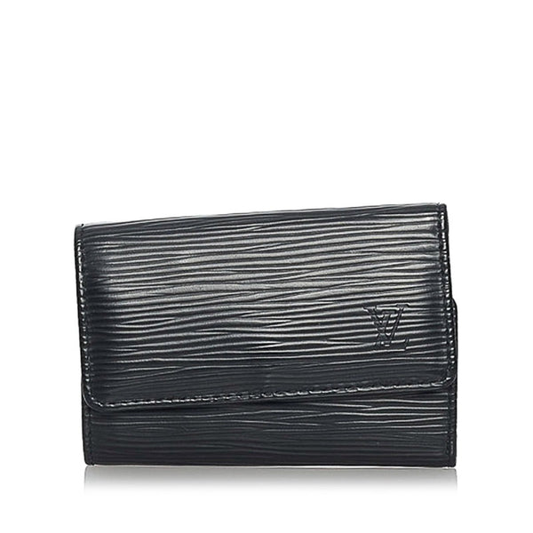 ルイ ヴィトン エピ ミュルティクレ6 キーケース M63812 ノワール ブラック レザー メンズ LOUIS VUITTON 【中古】