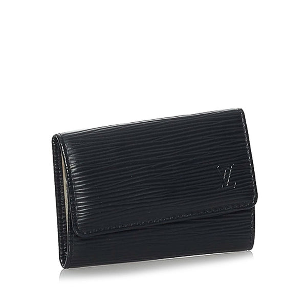 ルイ ヴィトン エピ ミュルティクレ6 キーケース M63812 ノワール ブラック レザー メンズ LOUIS VUITTON 【中古】