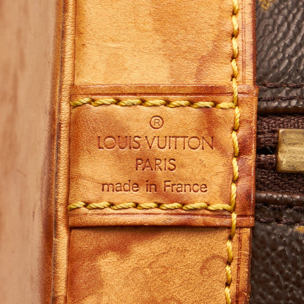 ルイ ヴィトン モノグラム アルマ ハンドバッグ M51130 ブラウン PVC レザー レディース LOUIS VUITTON 【中古】