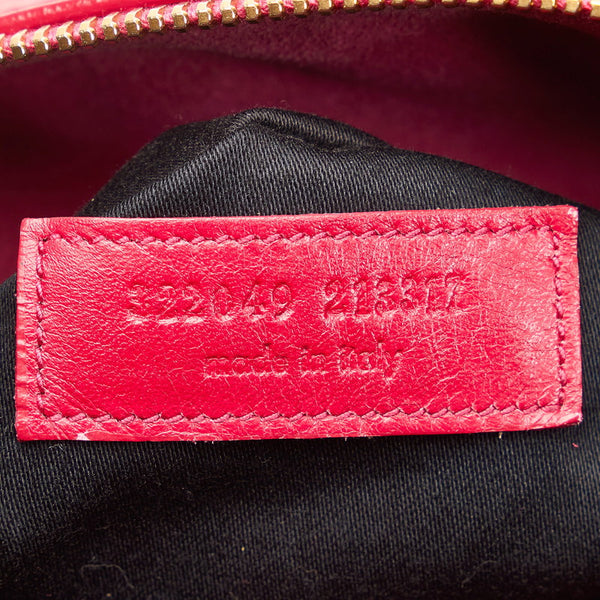 サンローラン ダッフル ハンドバッグ ショルダーバッグ 2WAY ピンク レザー レディース SAINT LAURENT 【中古】